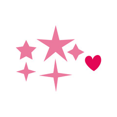 stars premium decoration isolated icon
