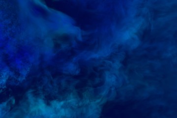 Fototapeta na wymiar Beautiful 3D illustration of dark space smoke clouds texture or background