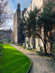 Georgian gardens, London