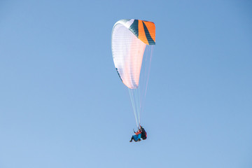 Paragliding Above the Caucasus Mountains - Gudauri, Georgia (Winter)