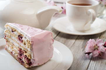 Pink cake
