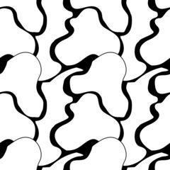 seamless pattern with cats