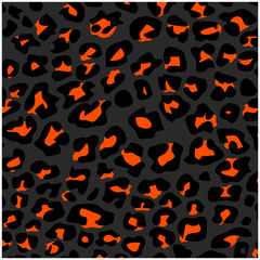 Leopard pattern background. leopard pattern texture repeating seamless. Fashion and stylish background. Animal print. Vector illustration.