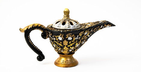 teapot and cup aladdin lamp genie lamp