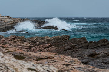 Landschaft auf Mali Losijn