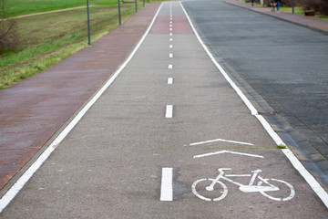 Obraz premium Carril bici