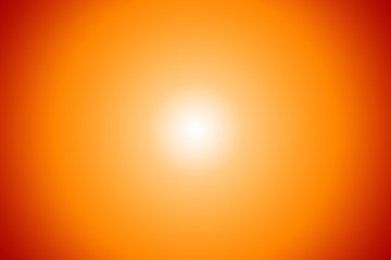 Background with yellow and orange tones with white light in the center