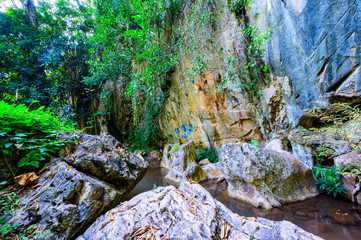 Pha Kong Cave in Chiang Rai Province