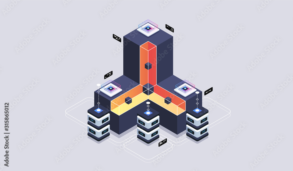 Poster data analysis processing big data computing, information flow,digital science lab. tech visualizatio