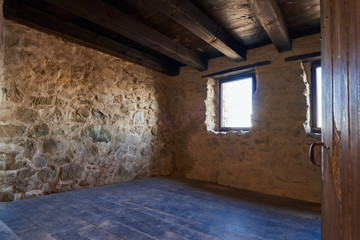 Room of a medieval fortress