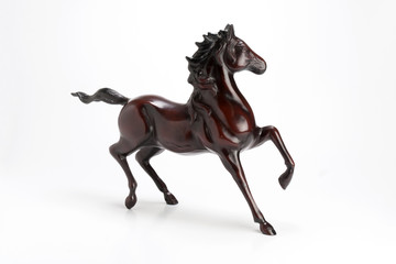 南部鉄器　馬の置物　日本の工芸品