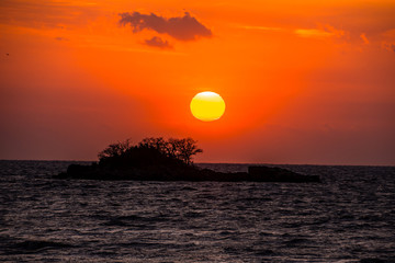 Ganghwa-gun janghwari sunset is so beautiful