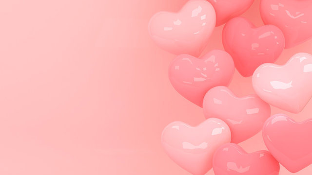 HD wallpaper love pink heart hearts background  Wallpaper Flare