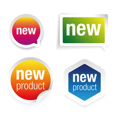 New Product label tag set
