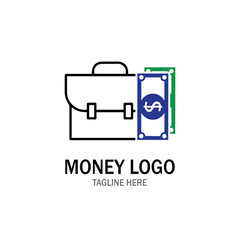 Money vector icon illustration design