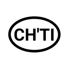 Country code vehicle registration CH'TI