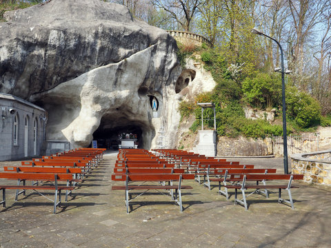 Cave in Valkenburg, Limburg, the Netherlands