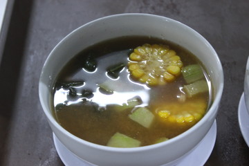 Sayur asam is a traditional food from indonesia