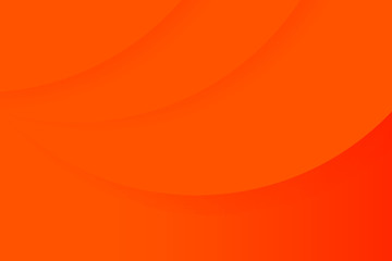 Orange background. Dynamic style banner design orange gradient. Abstract realistic papercut decoration. background for poster, web, landing, page, cover, ad, greeting, card, social media, promotion