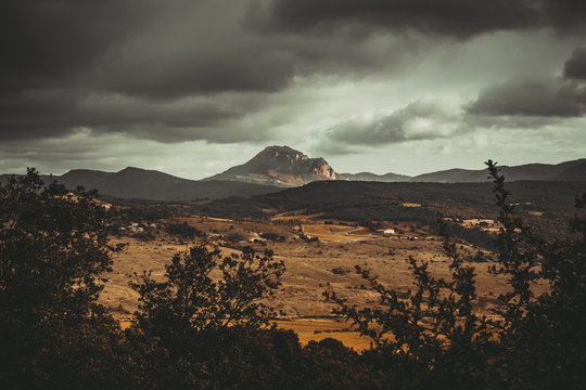Le Pic de Bougarach, Aude, France
