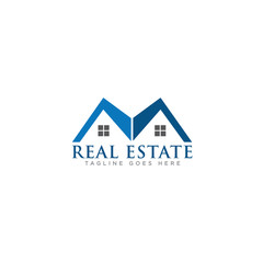 Real Estate Logo Design Vector
