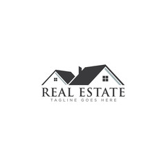 Real Estate Logo Design Vector