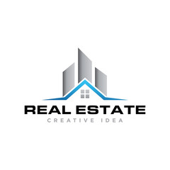 Real Estate Logo Design Vector