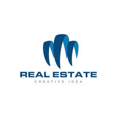 Real Estate Logo Design Vector