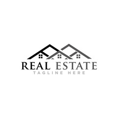 Real Estate Logo Design Vector