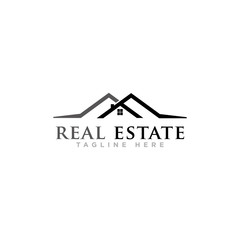 Real Estate Logo Design Vector