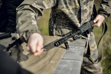 Fototapeta premium gun