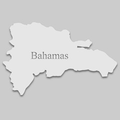 Map of The Bahamas