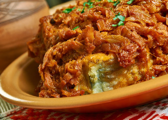 Pomeranian  Cod carrot onion marinade