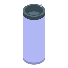 Home drinking fountain icon. Isometric of home drinking fountain vector icon for web design isolated on white background