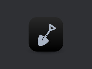 Shovel - Vector App Icon