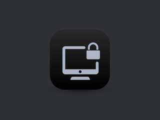 Lock System - Vector App Icon