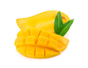 mango isolated on white background