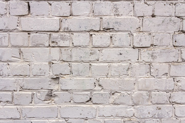 The texture of the old brick.Horizontal photo. Space for text