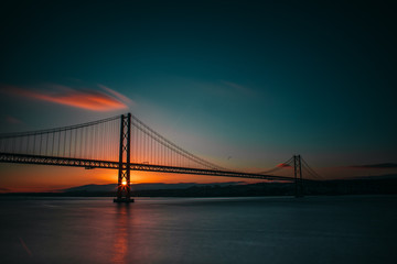 golden gate bridge at sunset