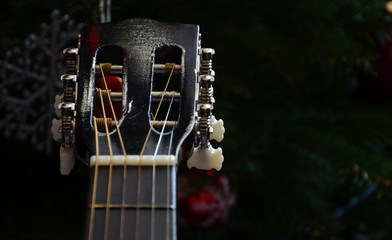 Gitara, muzyka, struny, gryf,  © zibi