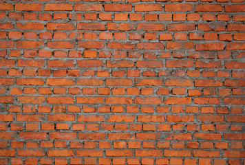 red brick wall background