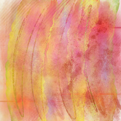 abstract watercolor red, yellow, orange, pink background. Print, packaging, wallpaper, fabric design. Wedding concept