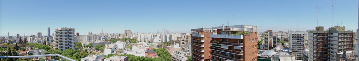 Fototapeta na wymiar City panoramic view