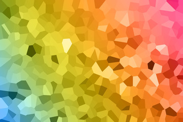 Abstract illustration of Little Hexagon pastel . Art gradient colorful beautiful textured off focus toned. Abstract background Blur . Use as wallpaper or for web design.