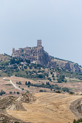 Craco, old abandoned village in Basilicata