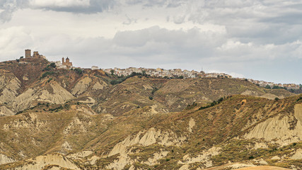 Pisticci, historic town in Basilicata