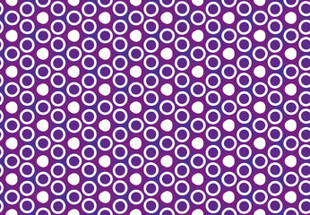 Fototapeta na wymiar Seamless geometric pattern design illustration. Background texture. Used gradient in purple, white colors.