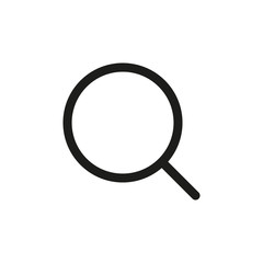 Magnifying glass icon. Search concept. Vector illustration.