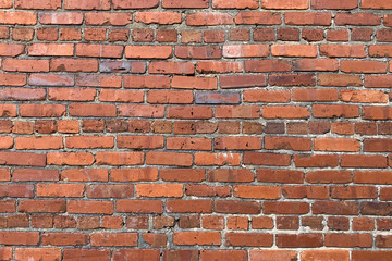 vintage red brick wall natural retro style decor exterior 