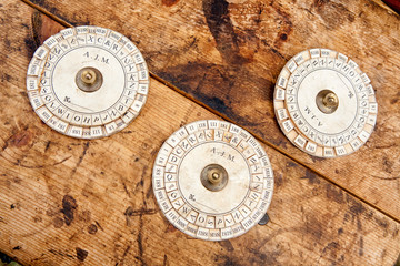Code wheels from the US Civil War